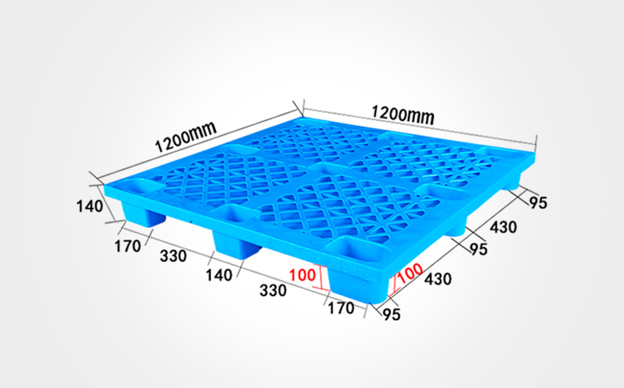 1212网格轻型九脚托盘