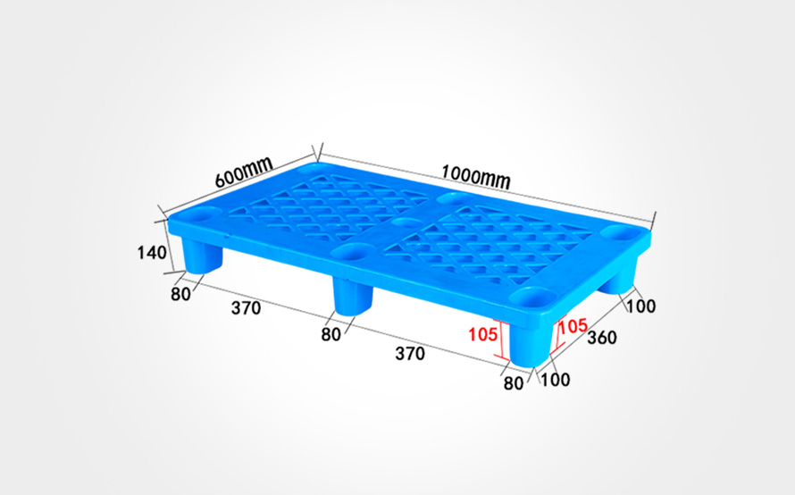 1006网格轻型九脚托盘