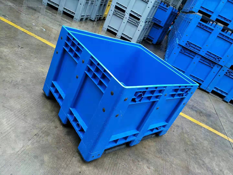 封闭式塑料卡板箱