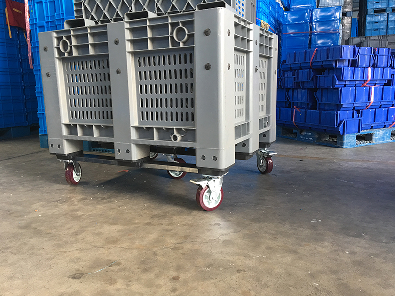 镂空式塑料卡板箱